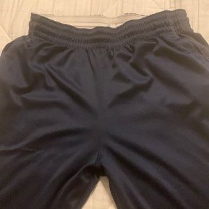 Men Large  Jordan Navy Blue basketball pants